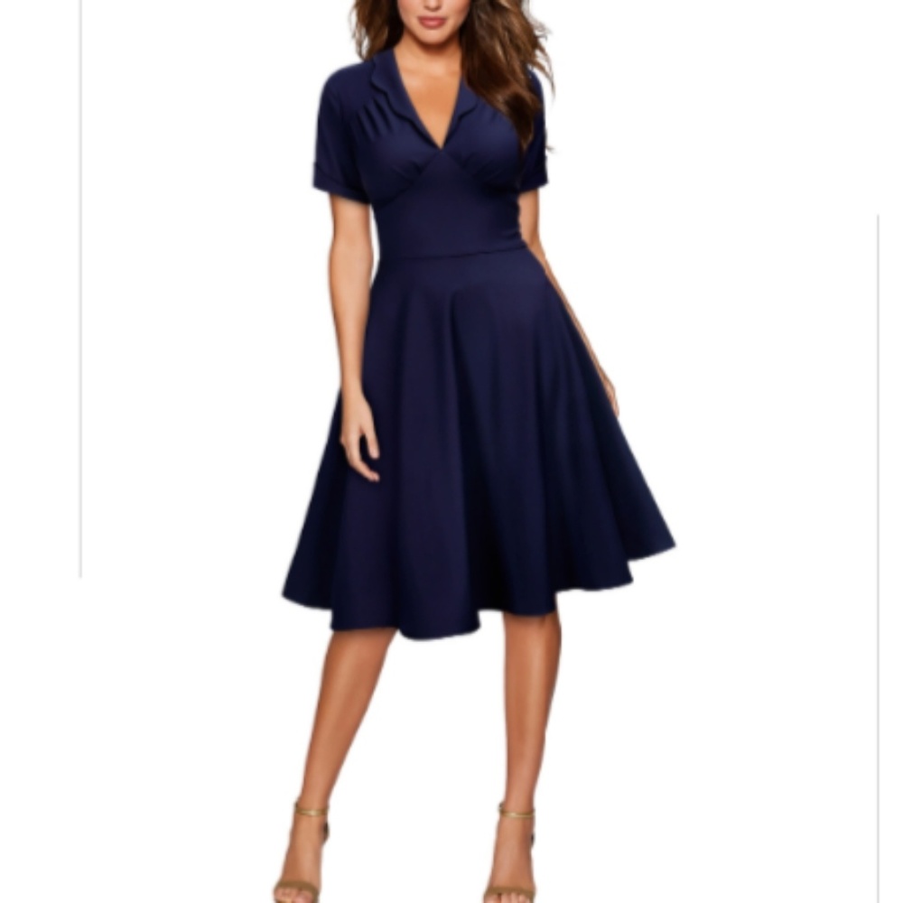 NWT Knitee Fit and Flare Dress